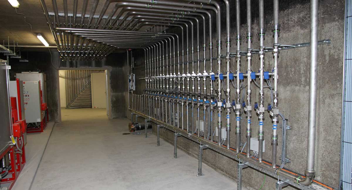 Callies water mist pumb central Pumpenzentrale