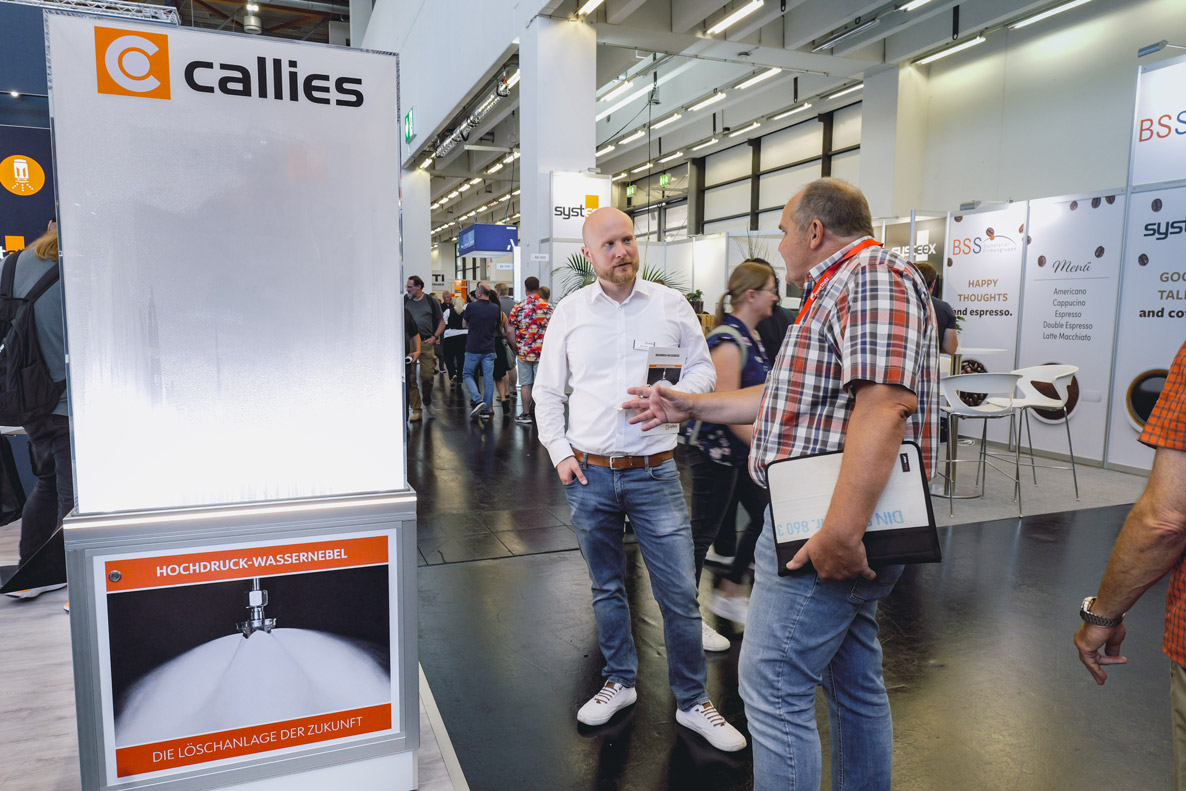 Stand von Callies auf der FeuerTrutz 2025