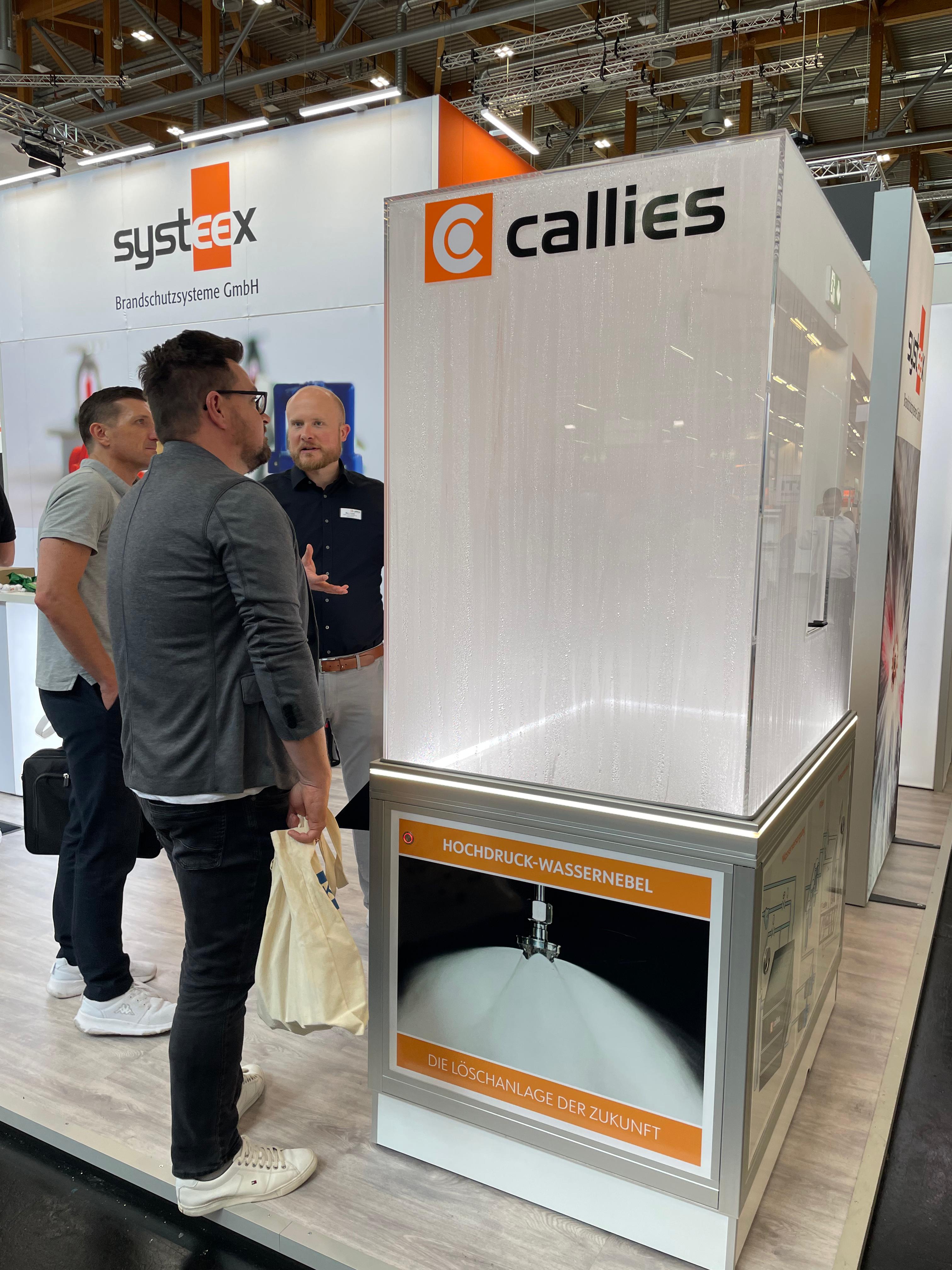 Messestand von Systeex