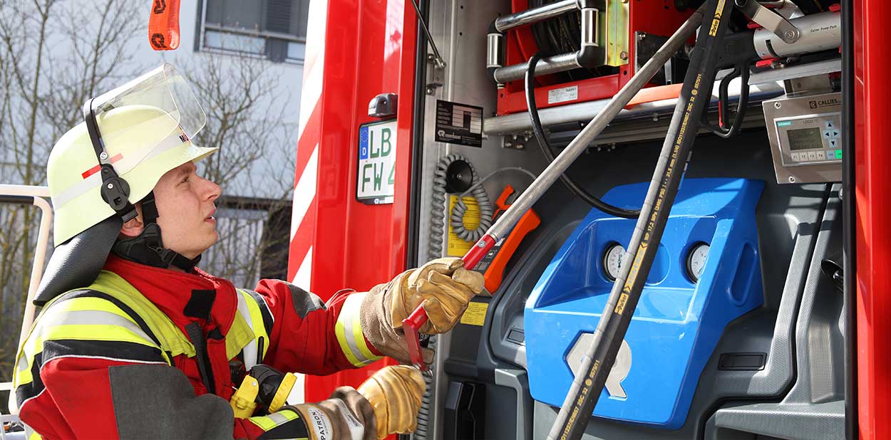 Callies Löschfahrzeug Rosenbauer