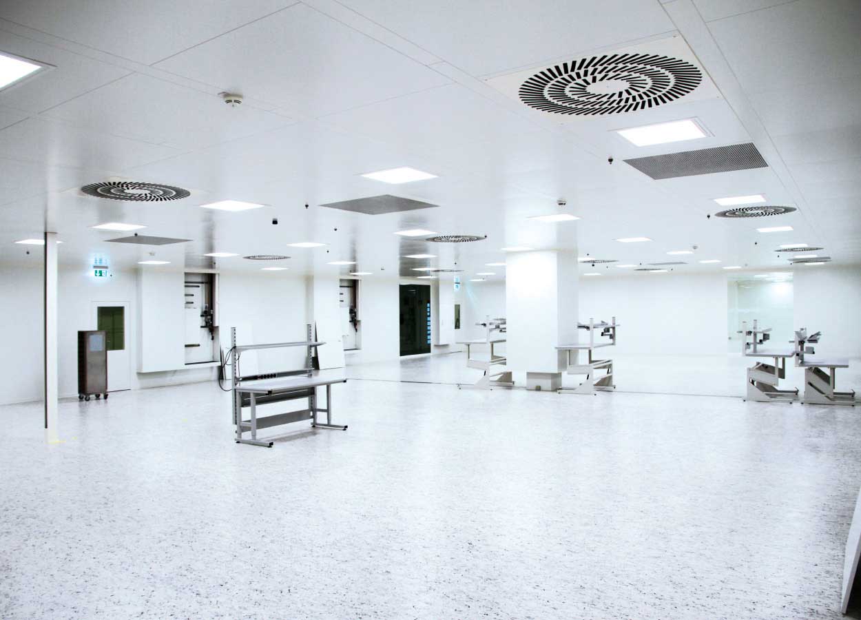 Callies fire protection for clean rooms